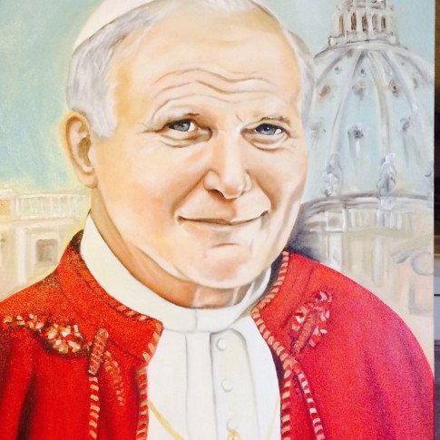 Ritratto di Giovanni Paolo II © Silavana Martini